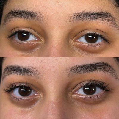 Lash lift & tint + eyebrow wax