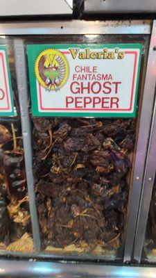 Dried Ghost Peppers  10-16-2022