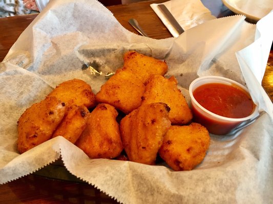 Mac and cheese bites