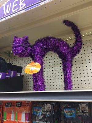 Tinsel cat