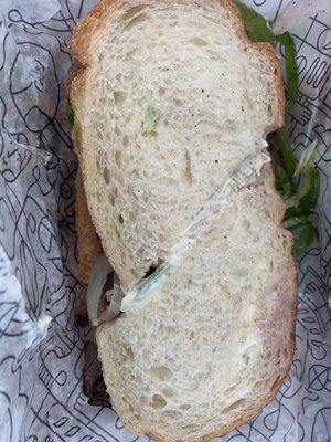 Sub with Mountain White Bread