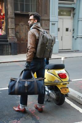 MISMO bags from Copenhagen are now available At Peter Hermann Soho.