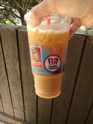 Free again from the app! Coconut iced coffee.