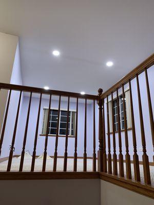 Loft Recessed lights!