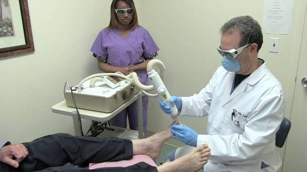 Laser Treatment of Toenail Fungus