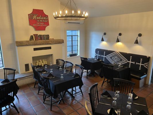 100 year old house dining area