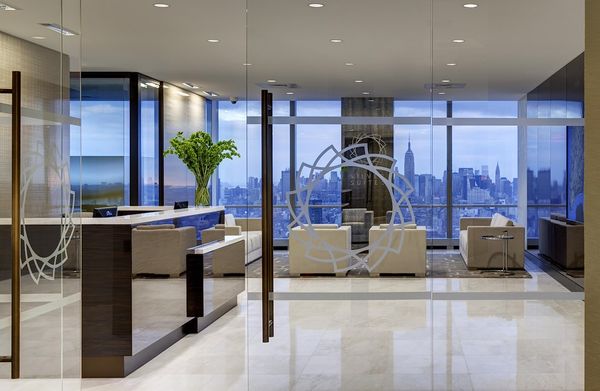 Enjoy spectacular views from reception