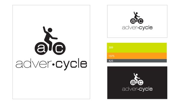 Advercycle logo design