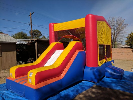 Module slide bouncer $120
Add a character Banner for $10 more.