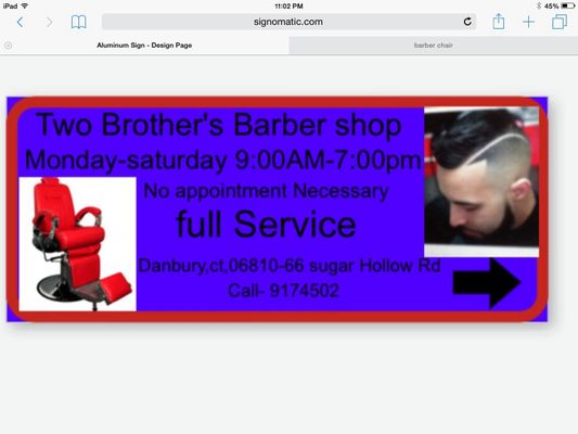 Two Brother' S Barber Shop