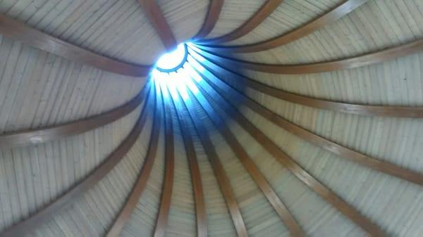 The roof/ceiling is awesome!