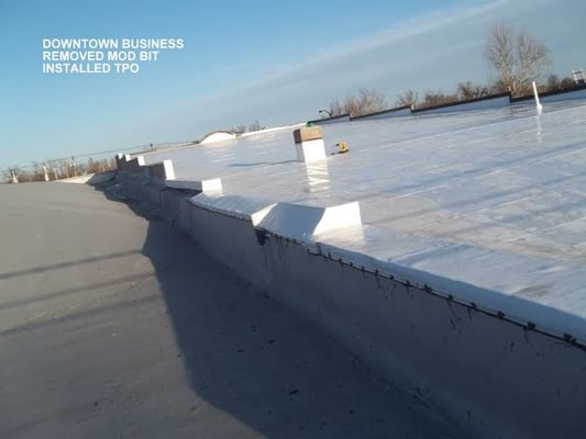 Commercial Roofing- TPO