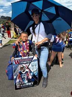 me and my grandson after his first championship game