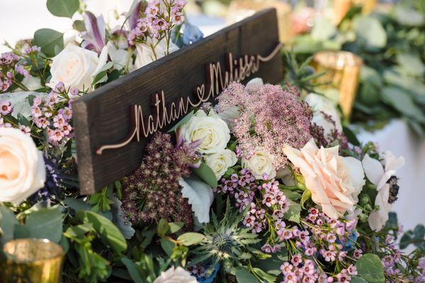 Sweetheart table