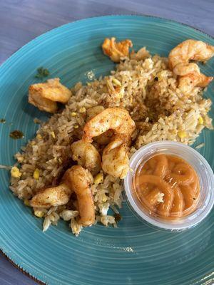 Shrimp fried rice