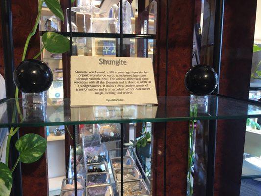 They have shungite