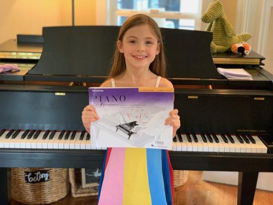 Success and Smiles - First Piano Lesson Book Complete!