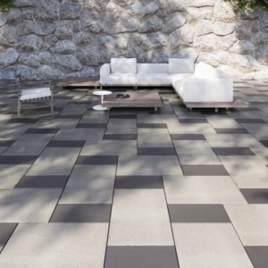 stone patio