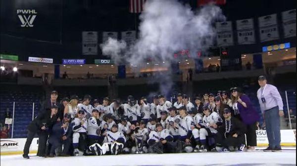 Team photo after winning the Walter Cup.