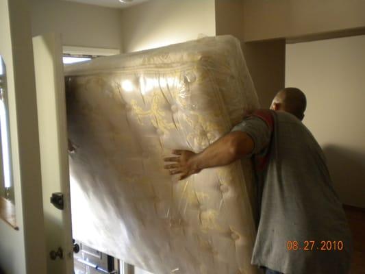 what a HUGE mattress!!