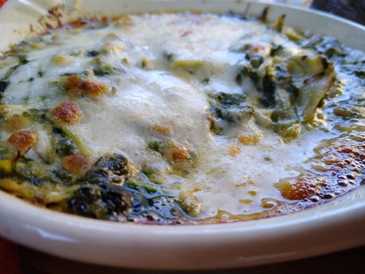 Crabby Cheese 'n Spinach dip