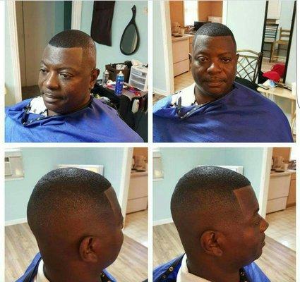 Exclusive medium bald fade