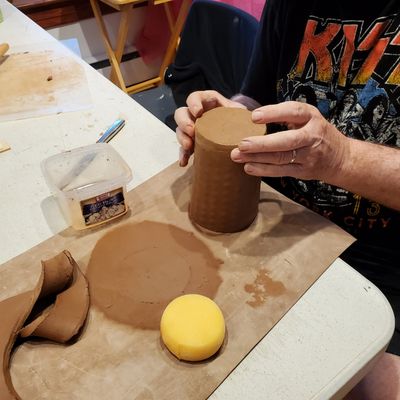 All Ages and abilities are welcome to Open Art Clay Night. This is drop in. Not a class but guidance is available.