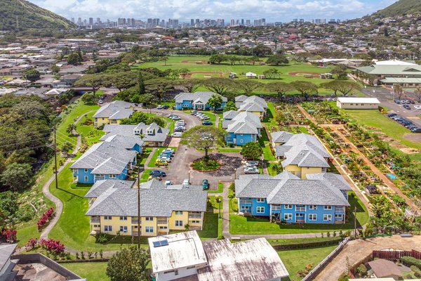 Manoa Gardens from above!