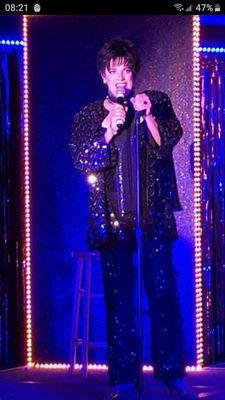 Gio Michaels as Liza Minnelli. The Showboat Atlantic City. 2019