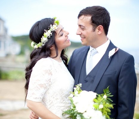 This gorgeous Colombian bride.