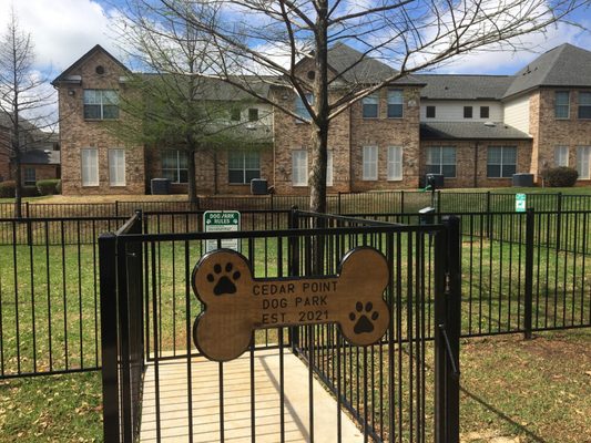 Cedar Point Dog Park