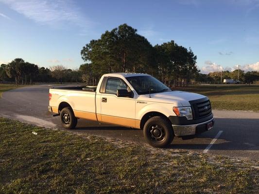 My brand new truck thanks to Bob Murphy