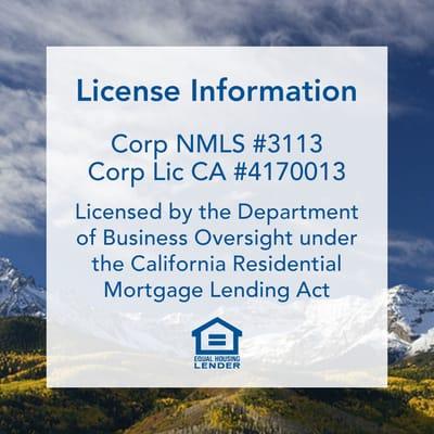 License Information