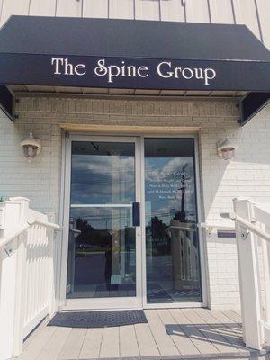 Decision Point Therapy is on the 2nd floor, above The Spine Group on Virginia Beach Blvd