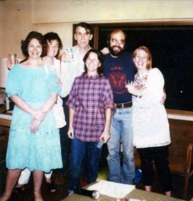 Nancy with Venezuela research team 1986