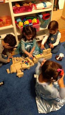 Building with blocks