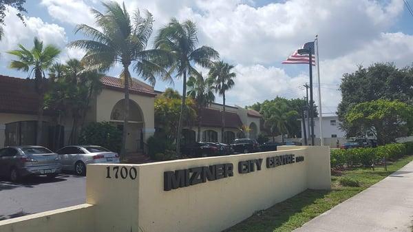 Mizner City Centre (Street View) Store/Office Around the Back.  Suite 143