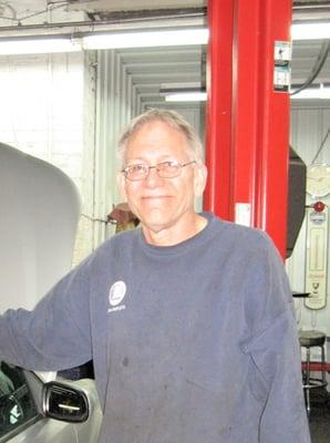 Greg " Bones " is a ASE Certified Master Technician and has been with the Just Everything / Just Saab crew for over 20 years.