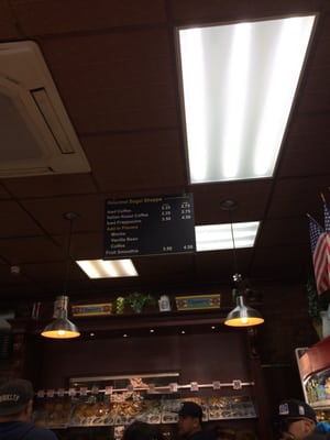 Coffee prices chilling in the ceiling.