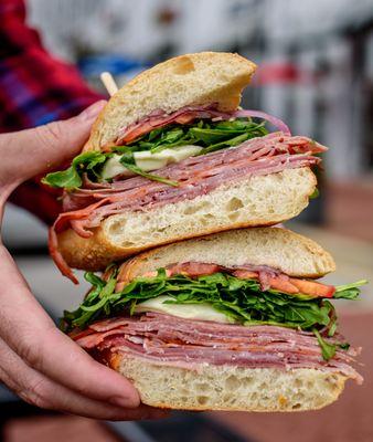 Incredible deli sammie // @NOMTASTICFOODS