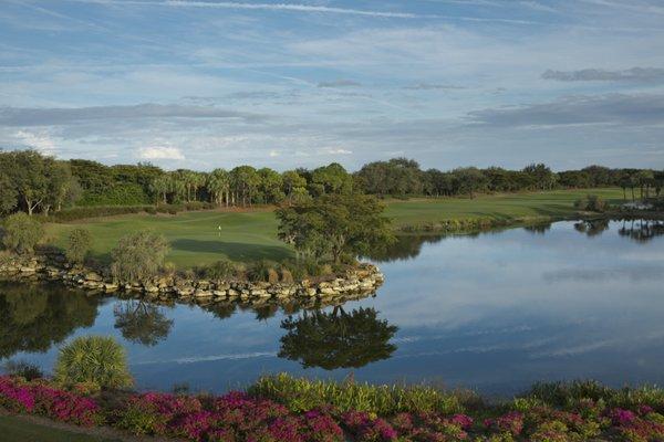 Shadow Wood's signature 8th hole on the South Course.