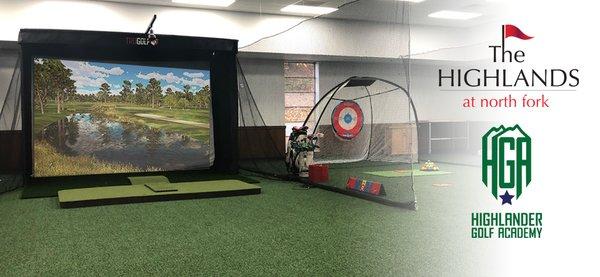 Year-round golf in the HGA Golf Swing Lab at The Highlands.