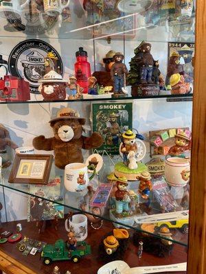 Some of the great Smokey the Bear objects you will see here!