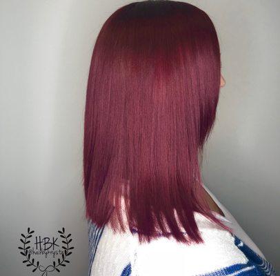 Red Hair color