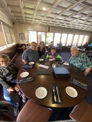 Family time in Santa Cruz at California Grill