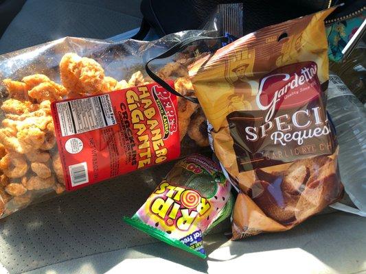 Driving munchies