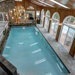 Indoor pool at the Intrepid House