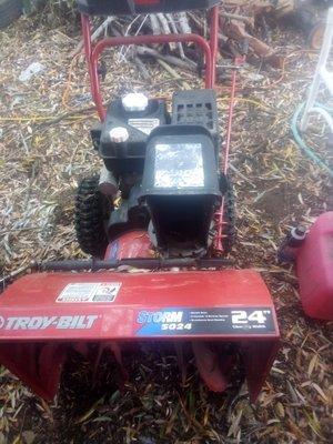 Snowblower $350-pending