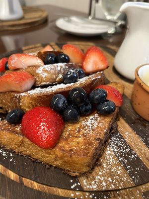 Brioche French toast. 5/5 stars