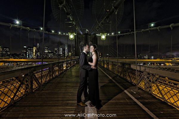 NYC Engagement - Brooklyn Bridge